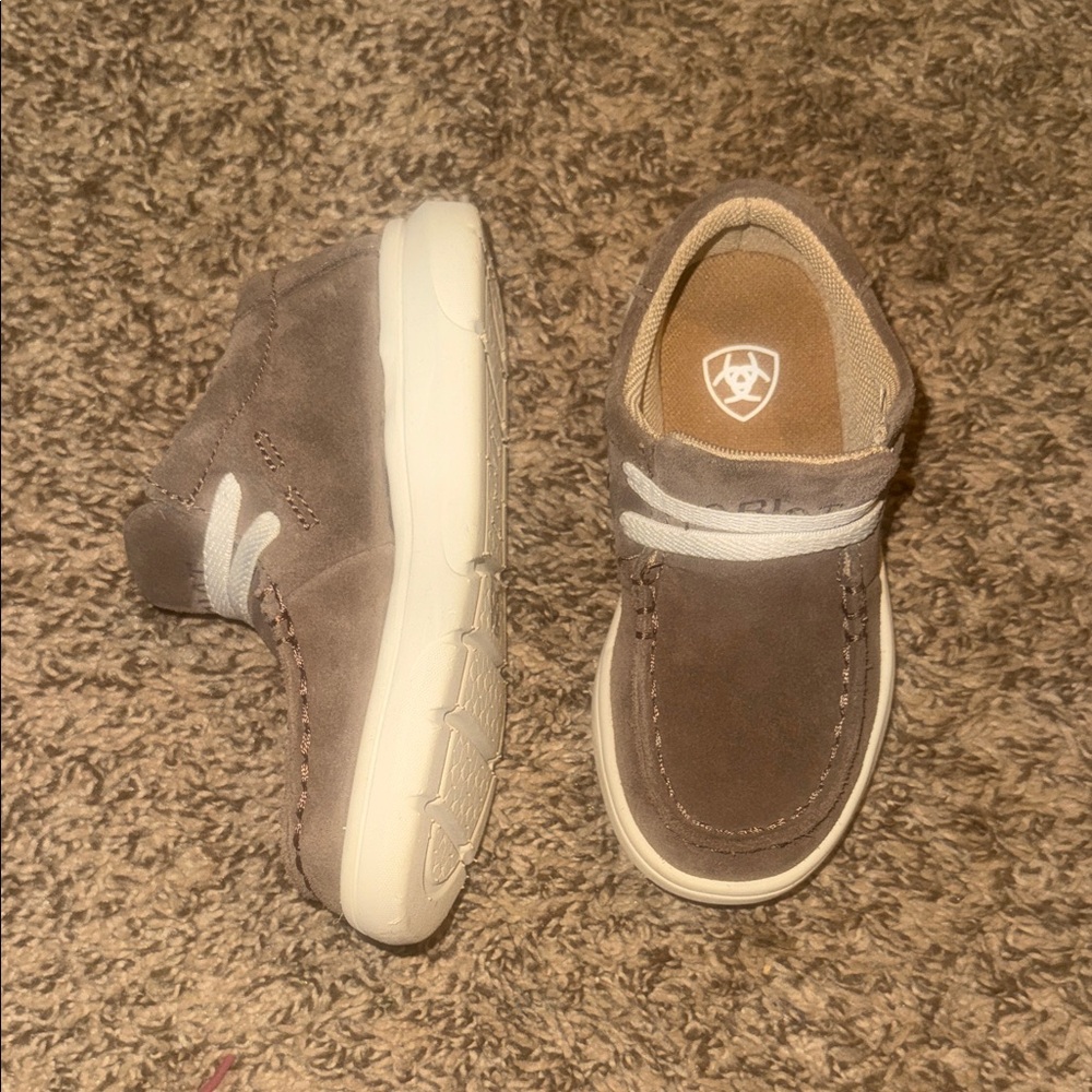 Ariat Taupe Suede Casual Shoes